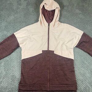 Columbia Girls OutShield Dry Fleece Full Zip Jacket Size XL (18/20) Windbreaker